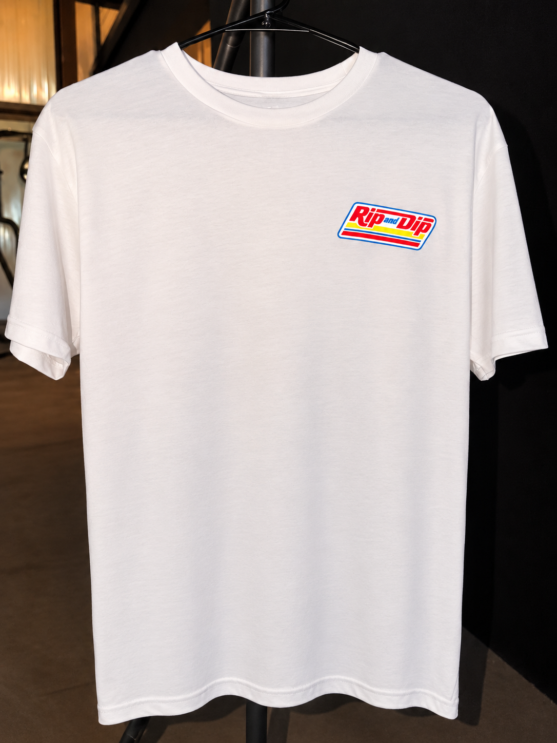 Retro White Tee