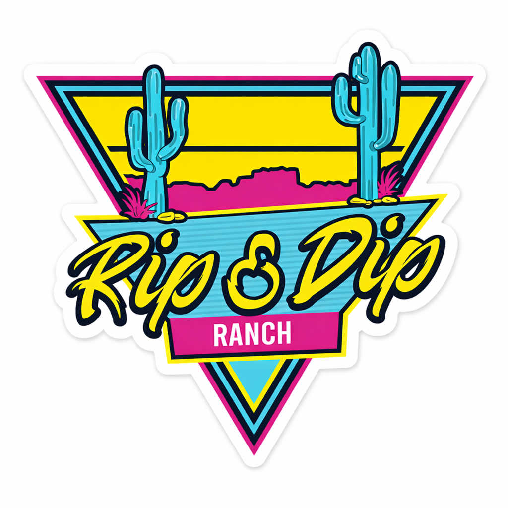 Rip & Dip Sticker